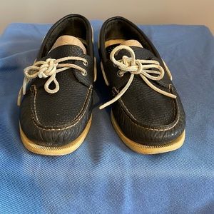 Sperry Top-Sider Boat Shoes | Navy & White